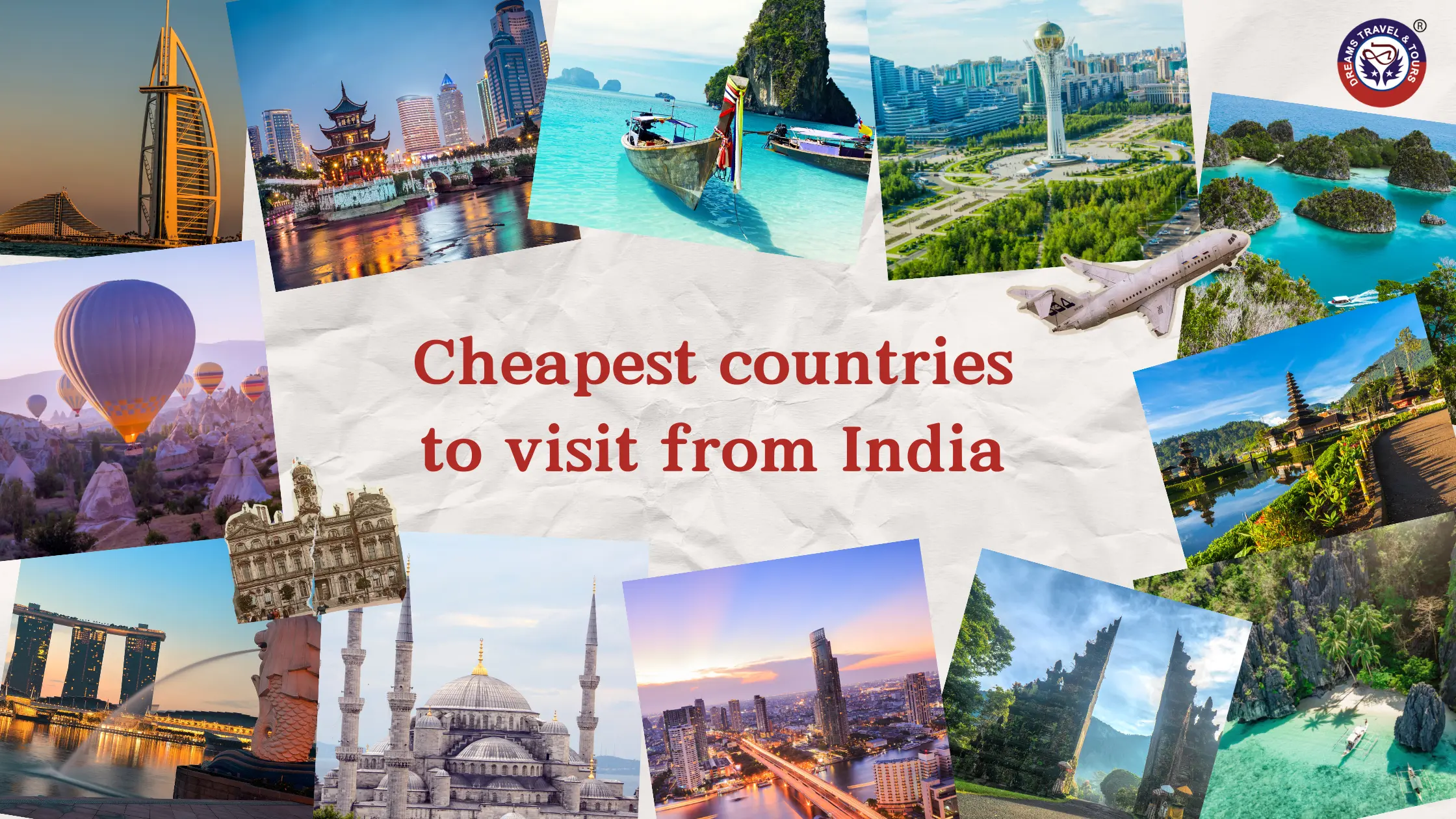 Cheapest Countries to Travel from India