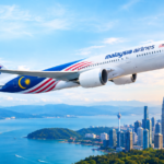 Malaysia Airlines aircraft representing premium global travel.