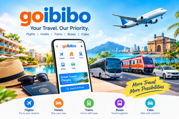 Goibibo flights, hotels and travel booking services.