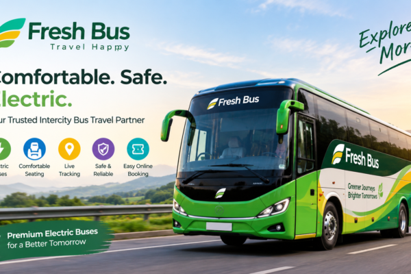 Fresh Bus online bus booking and electric travel