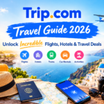 Trip.com travel guide featuring flights, hotels and travel deals.